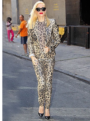 Gwen Stefani Rhearsal Studio Downtown Manhattan New York City July 25, 2012