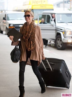 Kristin Cavallari Departing From LAX Airport October 21, 2011