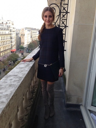 Olivia Palermo Carven Spring 2014 Show in Paris September 26, 2013