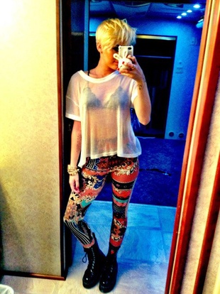 Miley Cyrus Twitter Picture August 15, 2012