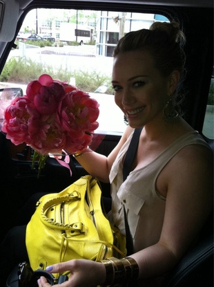 Hilary Duff Out in Hollywood April 27, 2011