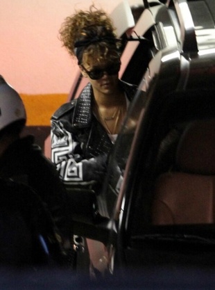 Rihanna Leaving Her Hotel in Sao Paulo Brazil September 17, 2011