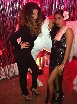 Khloe Kardashian Jen Atkin's Birthday Party March 2013