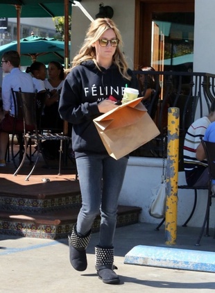 Ashley Tisdale Urth Caffe October 16, 2013