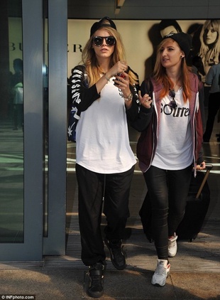 Cara Delevingne Heathrow Airport August 30, 2013