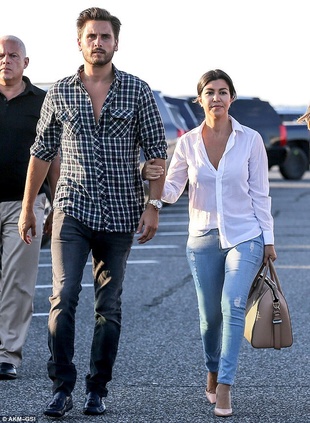 Kourtney Kardashian Double Date in the Hamptons June 19, 2014