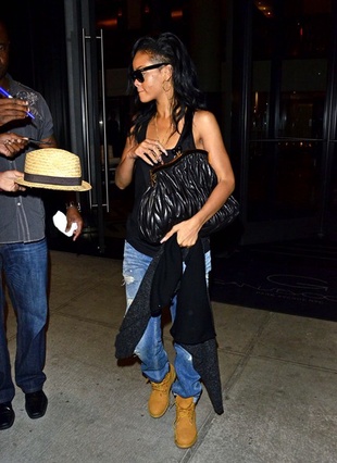 Rihanna Leaving the Gansvoort Hotel in New York May 13, 2012