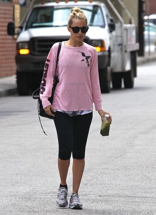 Nicole Richie Leaving a Gym April 20, 2011