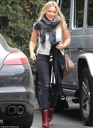 Hilary Duff Los Angeles February 26, 2014