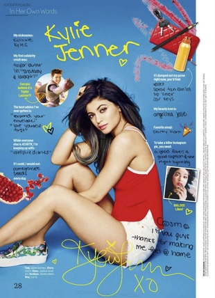 Kylie Jenner Cosmopolitan February 2015