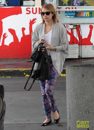 Emma Roberts Beverly Hills April 12, 2012