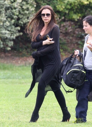 Victoria Beckham at a Soccer Game in Los Angeles May 28, 2011