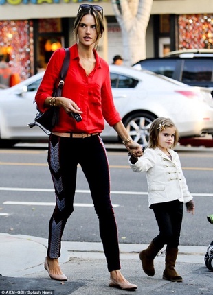 Alessandra Ambrosio Santa Monica December 8, 2012