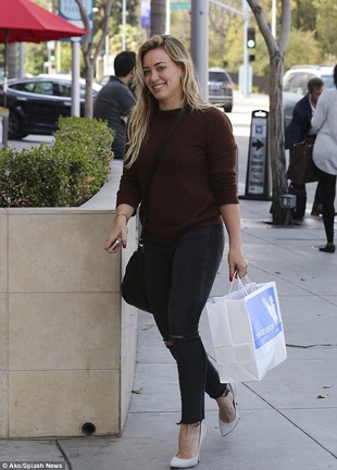 Hilary Duff Beverly Hills March 26, 2014