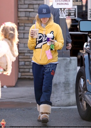 Ashley Tisdale Leaving Her House with Martin Johnson in Toluca Lake February 14, 2012