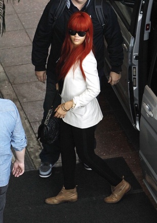 Rihanna Leaving Her Hotel in Melbourne March 8, 2011