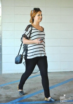 Demi Lovato at LAX Airport in Los Angeles March 9, 2012