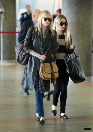 Emma Stone at LAX Airport March 6, 2011