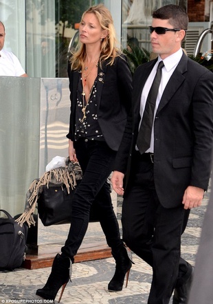 Kate Moss Brazil April 4, 2014