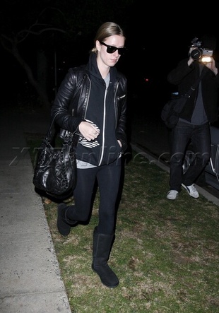 Nicky Hilton Leaving Casey Johnson's House January 4, 2010