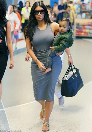 Kim Kardashian West New York City August 14, 2014