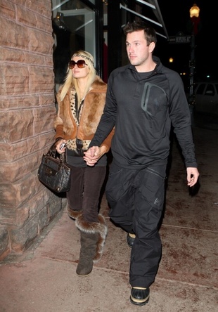 Paris Hilton Out in Aspen December 28, 2009