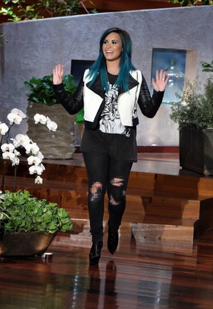 Demi Lovato Ellen October 7, 2013