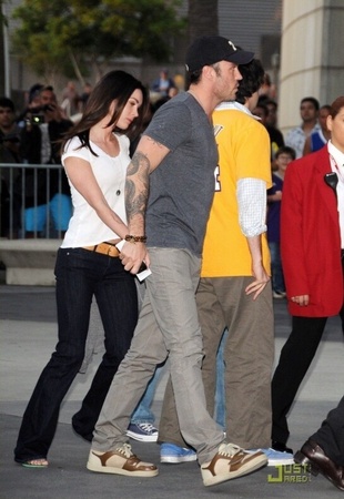 Megan Fox at the Staples Center For a LA Lakers Game in Los Angeles May 4, 2011