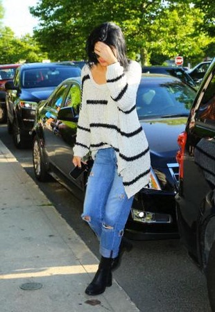 Kylie Jenner Sag Harbor June 28, 2014