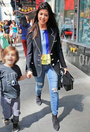 Kourtney Kardashian New York City June 1, 2014