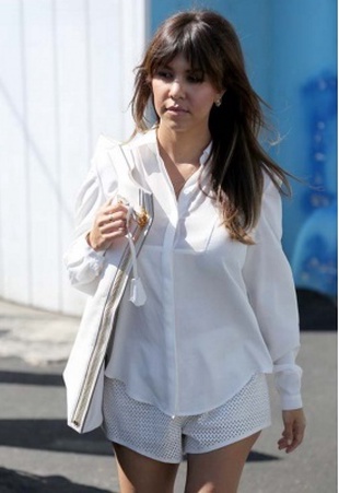 Kourtney Kardashian Mr. Kosher in Los Angeles May 30, 2013