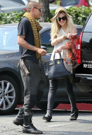 Ashlee Simpson Hollywood July 2, 2013