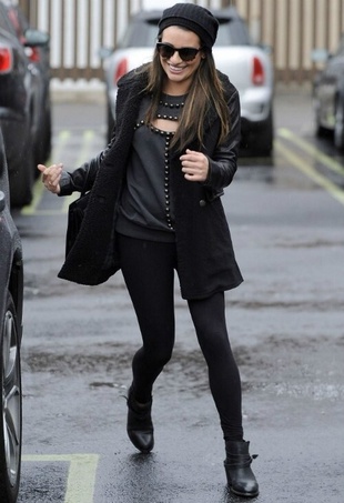 Lea Michele Los Angeles February 6, 2014