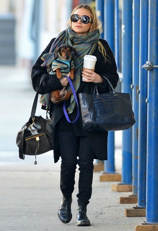 Ashley Olsen New York City February 2, 2013