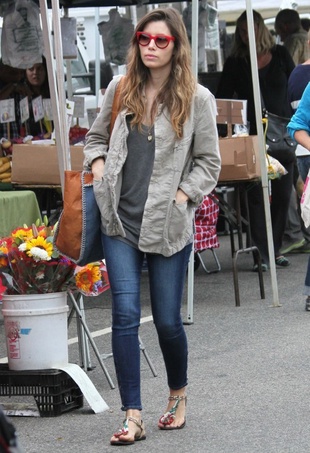 Jessica Biel Hollywood June 25, 2014