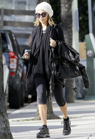 Nicole Richie Studio City January 30, 2013