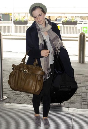 Emma Watson Heathrow Airport April 24, 2011