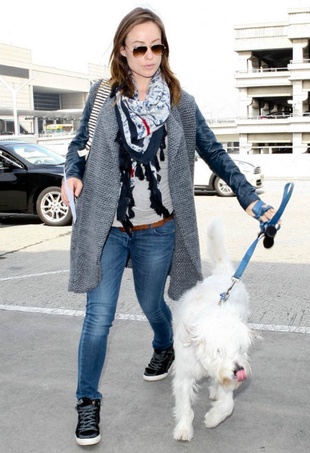 Olivia Wilde LAX Airport March 4, 2014