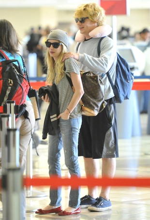 Emma Roberts LAX Airport October 6, 2013