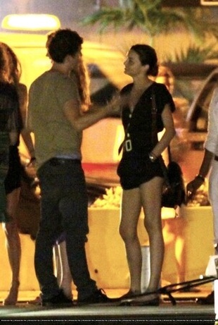 Miranda Kerr New Year's Eve in St. Barts December 31, 2009