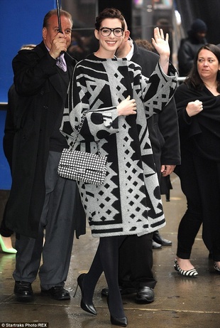 Anne Hathaway Good Morning America April 8, 2014