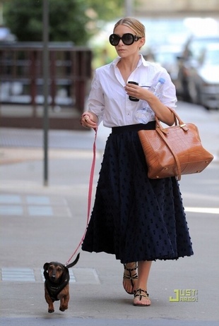 Ashley Olsen in New York July 4, 2011