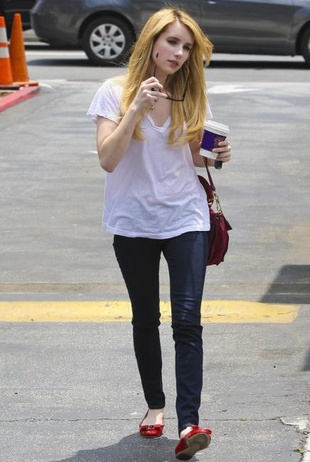 Emma Roberts Out and About 2011