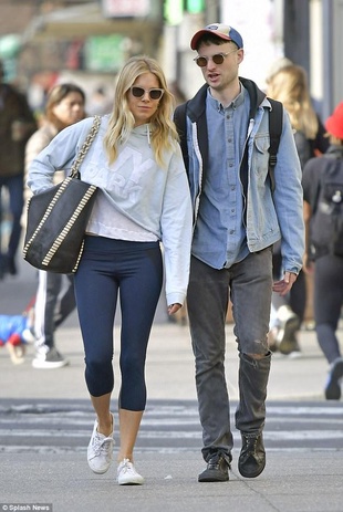 Sienna Miller With Tom Sturridge April 11, 2017