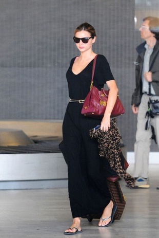 Miranda Kerr at LAX 2010