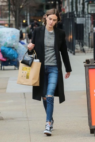 Alexa Chung New York City December 15, 2015