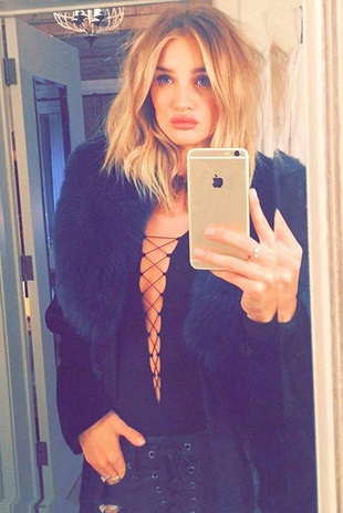 Rosie Huntington-Whiteley Snapchat April 8, 2016