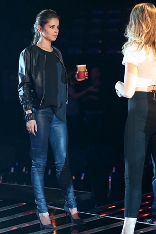 Cheryl Cole X Factor Rehearsals October 31, 2014