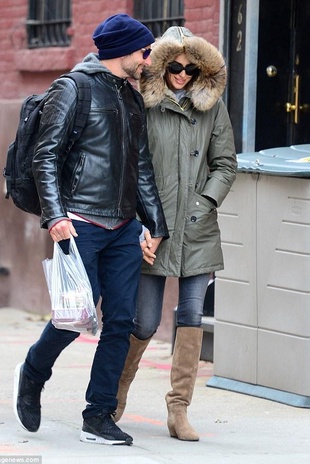 Irina Shayk with Bradley November 2015