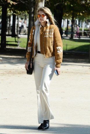 Gigi Hadid Paris, France October 2, 2015